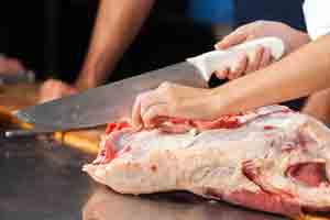 Anwendung in Metzgereien